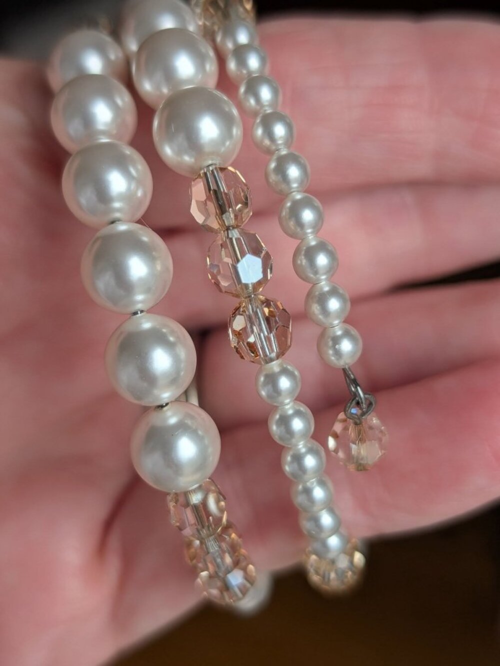 Touchstone Crystal Pearl Bracelet